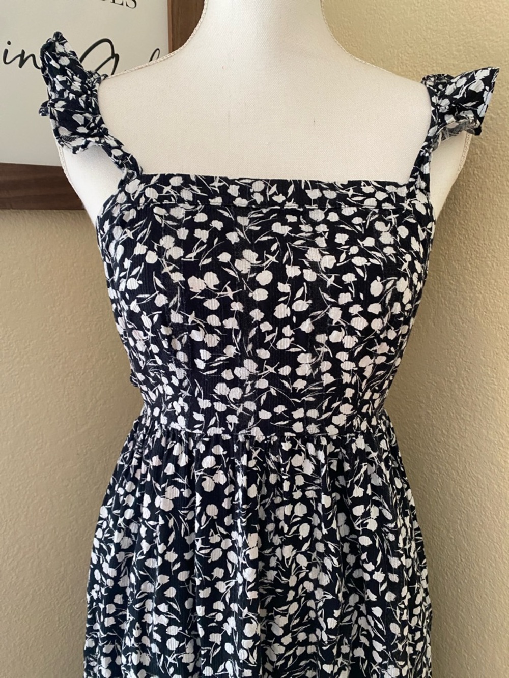 RIXO For Target Black & White Cotton Midi Dress - Picture 2 of 7